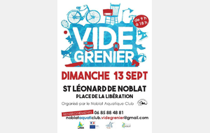 Vide grenier du club