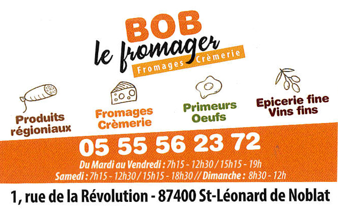 BOB LE FROMAGER