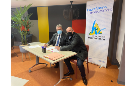 RENCONTRE AVEC LE PRESIDENT DU CONSEIL DEPARTEMENTAL