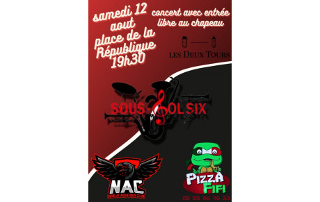CONCERT DU NAC SAMEDI 12 AOUT